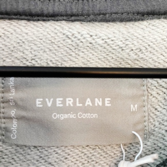 EVERLANE Men’s The Track Crewneck Sweatshirt NEW - Picture 6 of 9